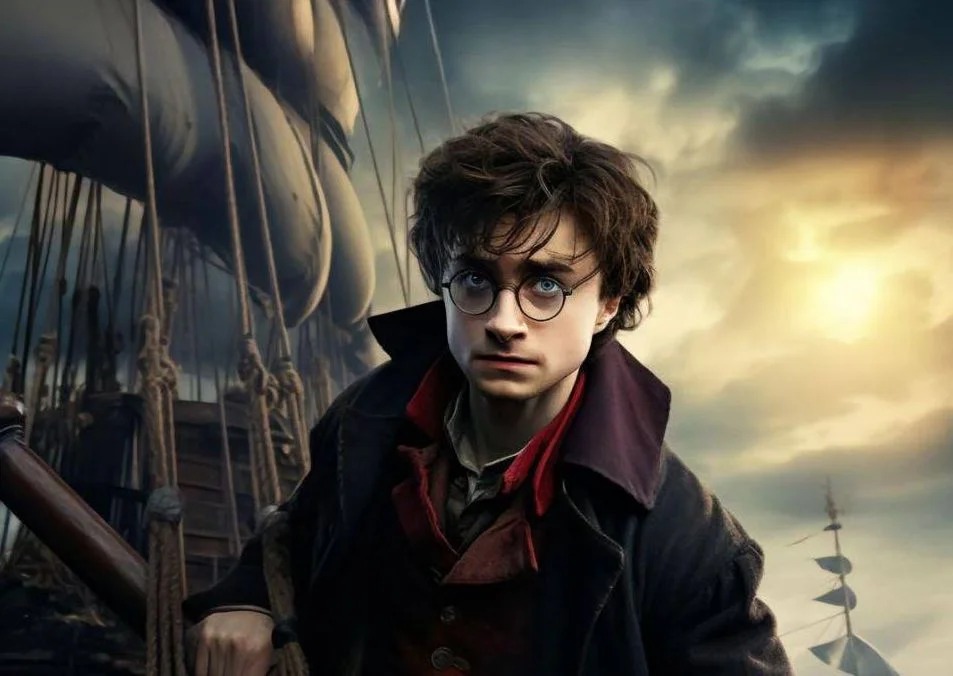 AI turned the characters of "Harry Potter" into heroes of another saga "Pirates of the Caribbean"