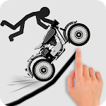 Stickman Racer Road Draw