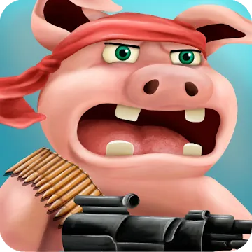 Angry Pigs In War Strategy offline Games