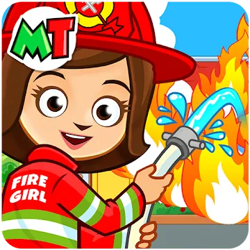 My Town : Fireman & Fire Station Story Game