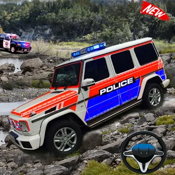 Offroad Police Car Driving Simulator Game