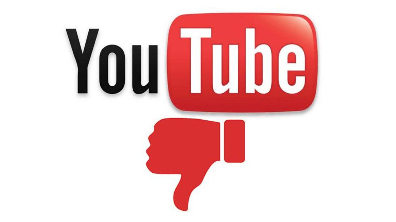 На YouTube исчезнут дизлайки
