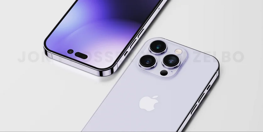 iPhone 14 Pro показали на рендерах в новой расцветке корпуса