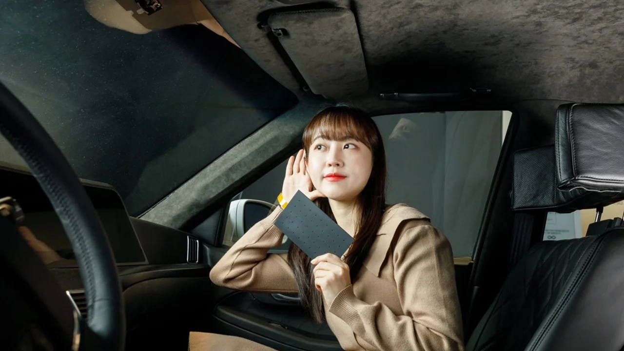 LG has developed ultra-thin speakers for cars