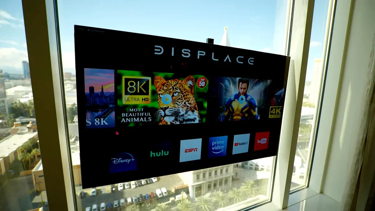 Displace презентовала полностью беспроводной 55-дюймовый телевизор