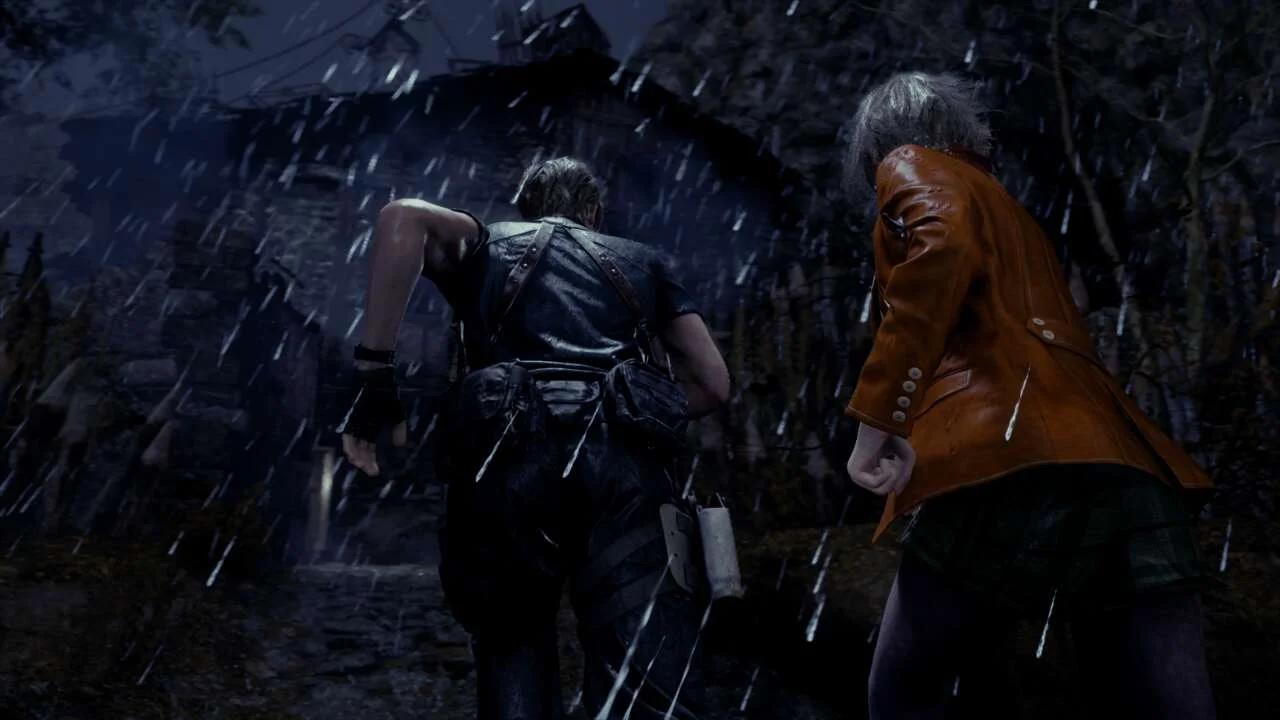 Capcom will fix a graphical flaw in the upcoming Resident Evil 4 remake