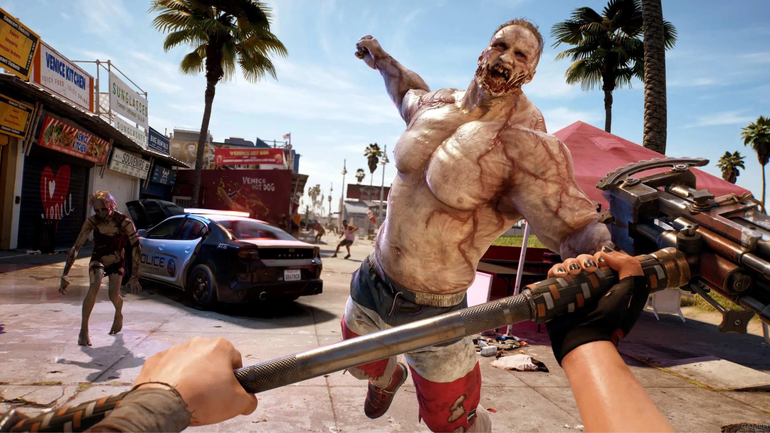 The release trailer for Dead Island 2 showed a particularly tough destruction of zombies