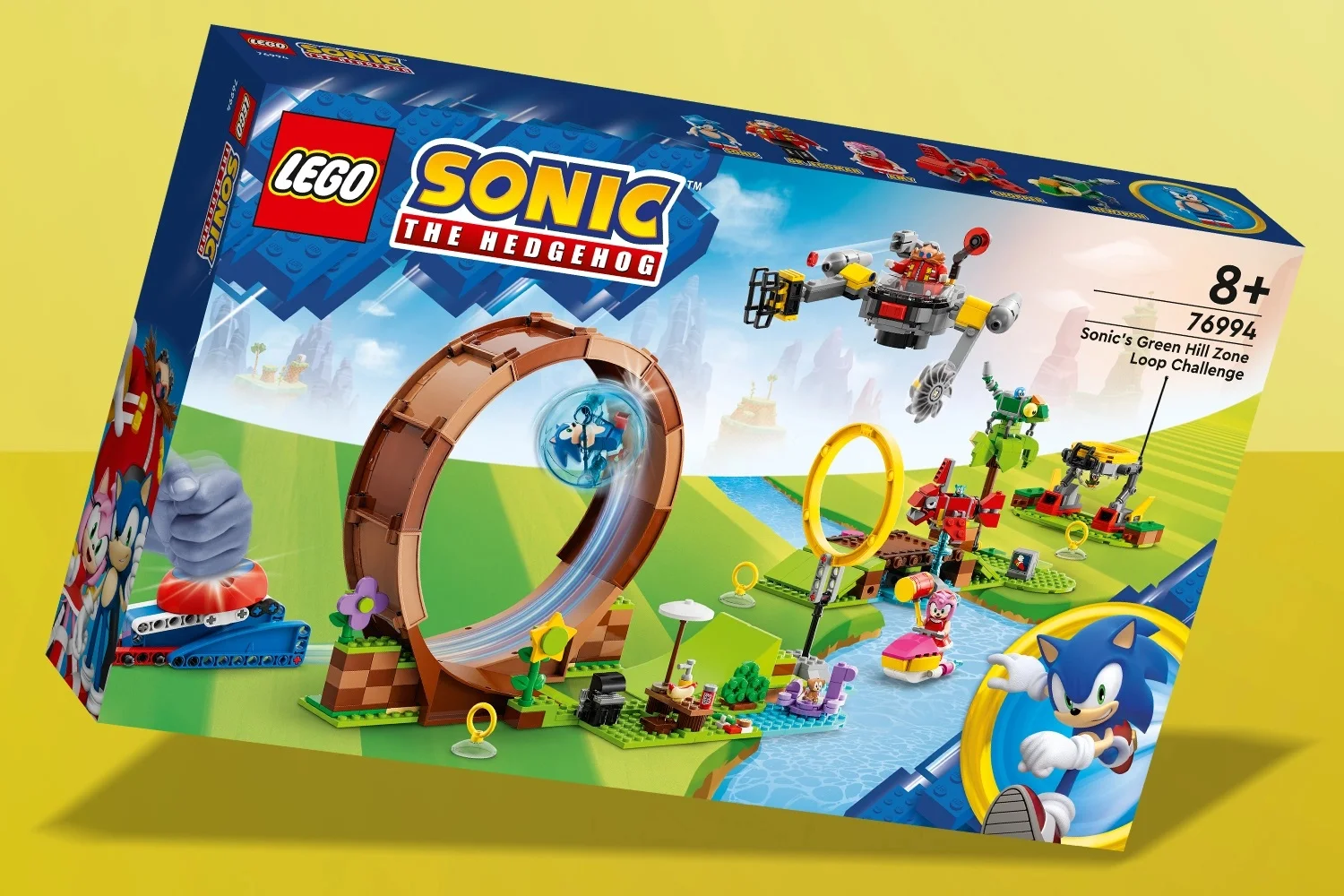 Lego is preparing to release four sets dedicated to the Sonic franchise