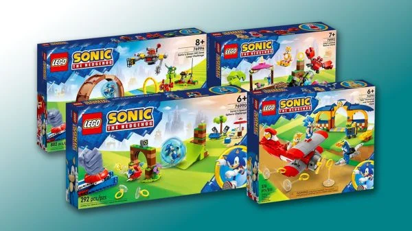 Lego готовит к выпуску четыре набора, посвященных франшизе «Соник»
