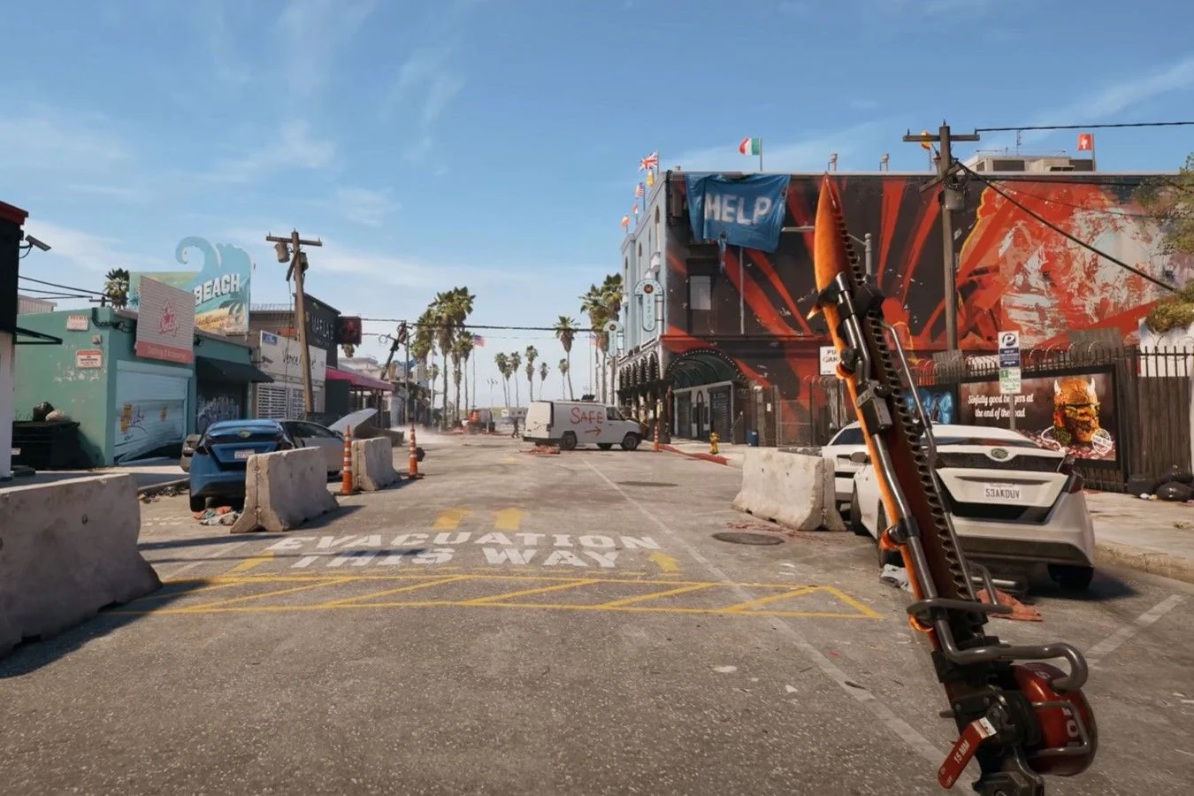 Los Angeles from Dead Island 2 and from reality compared. The city came out realistic