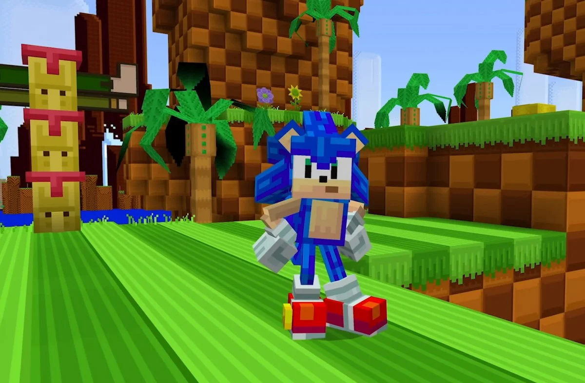 Minecraft получит больше контента по тематике Sonic the Hedgehog
