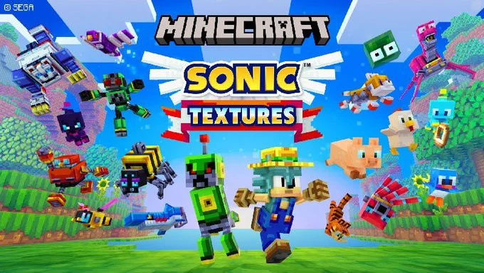 Minecraft получит больше контента по тематике Sonic the Hedgehog