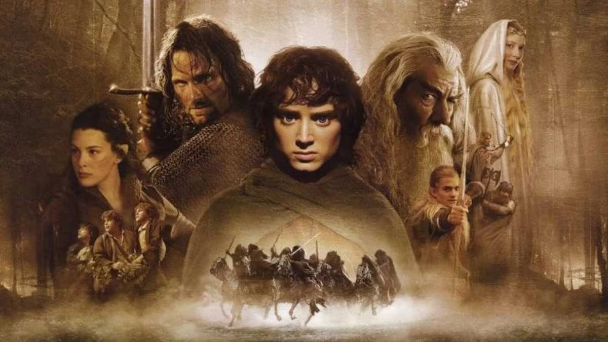 The announcement of a large-scale MMORPG based on the "Lord of the Rings"