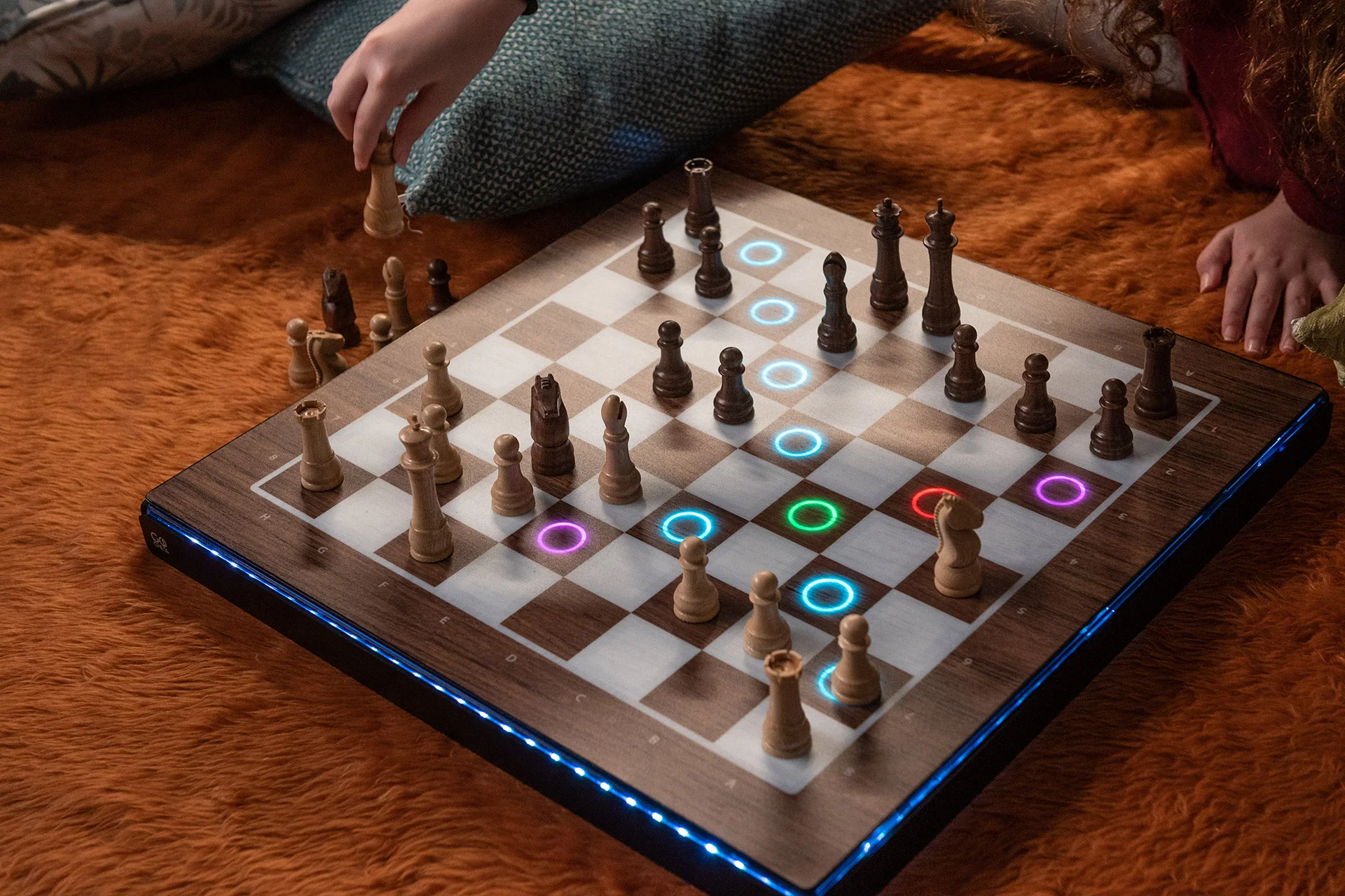 GoChess is a board for playing chess with an opponent from anywhere in the world.