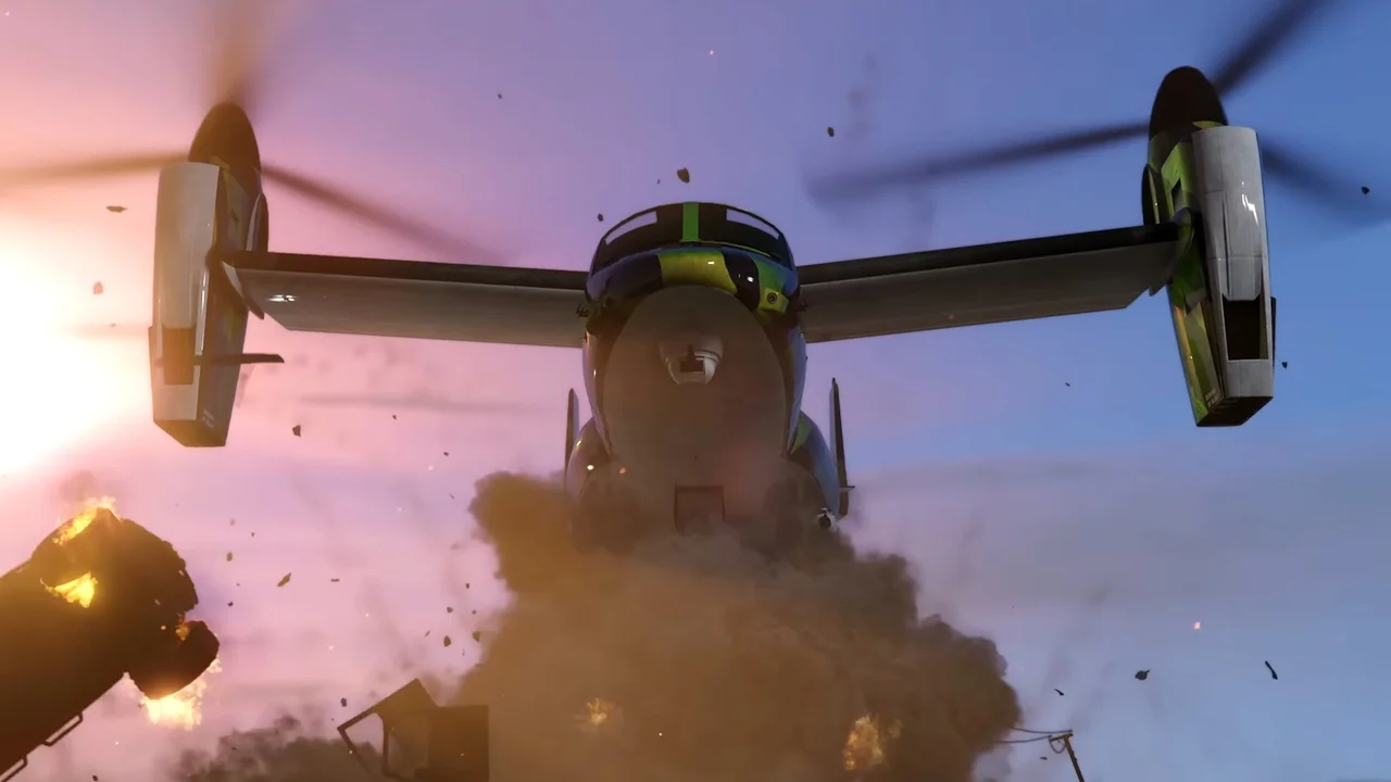 There is a fresh video add-on San Andreas Mercenaries for GTA Online