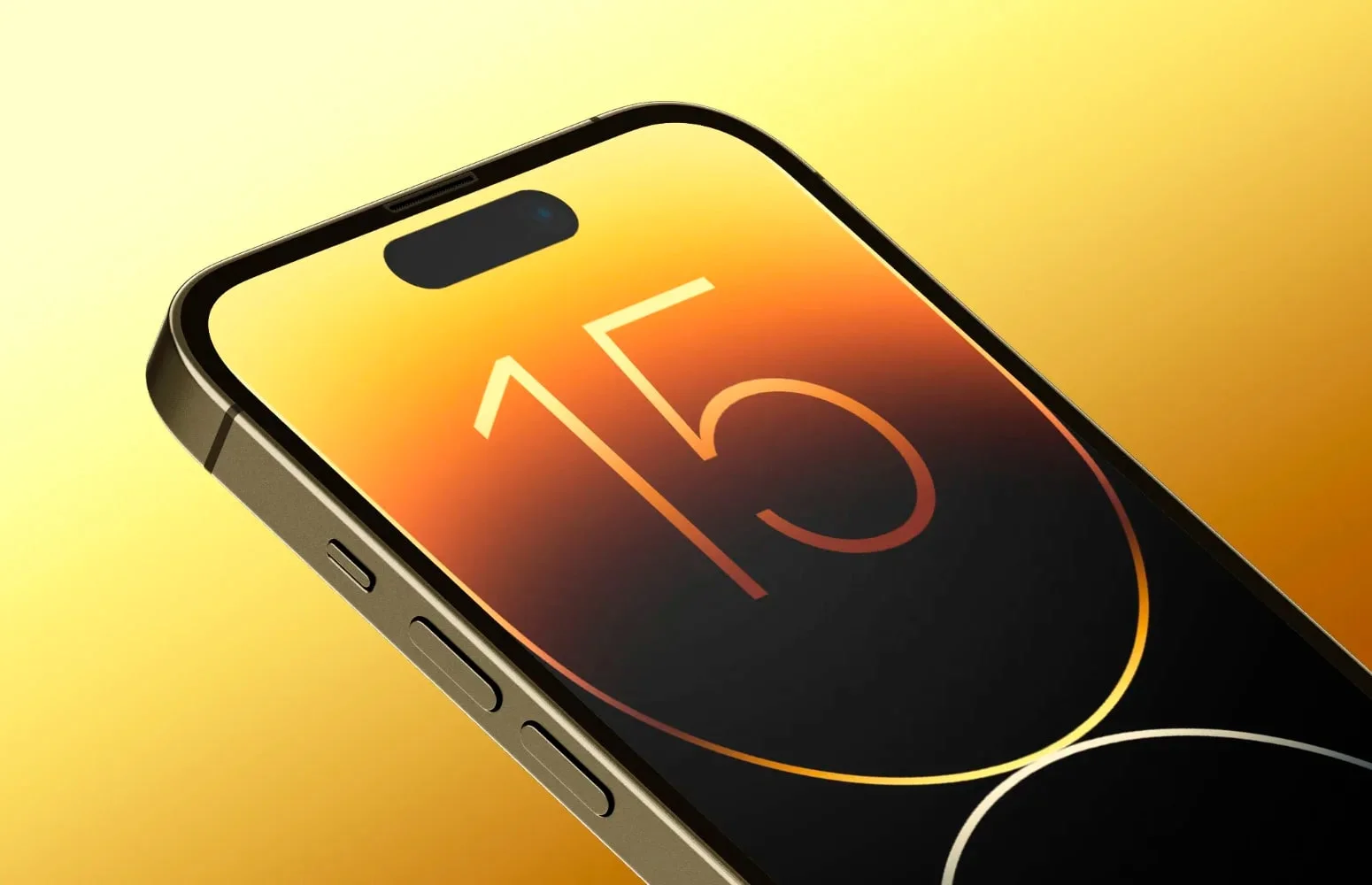 iPhone 15 demonstrated on high-quality renderings in seven body colors