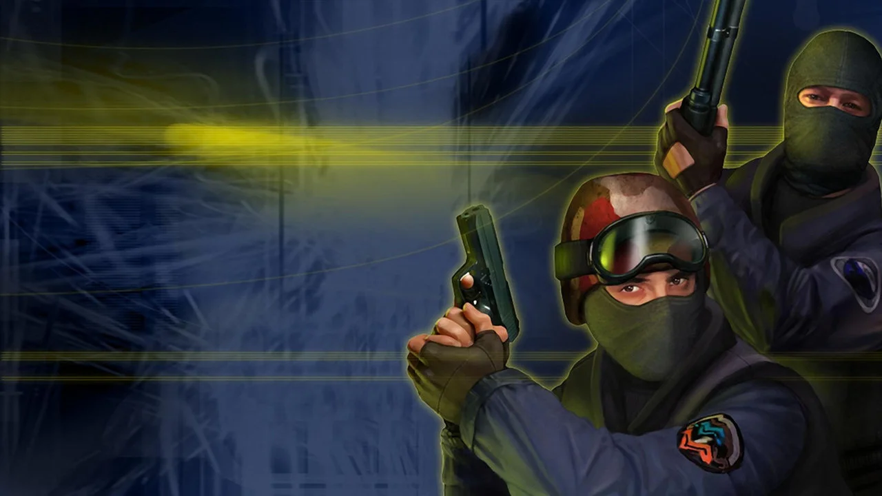 The people depicted on the official cover of Counter-Strike 1.6 became known