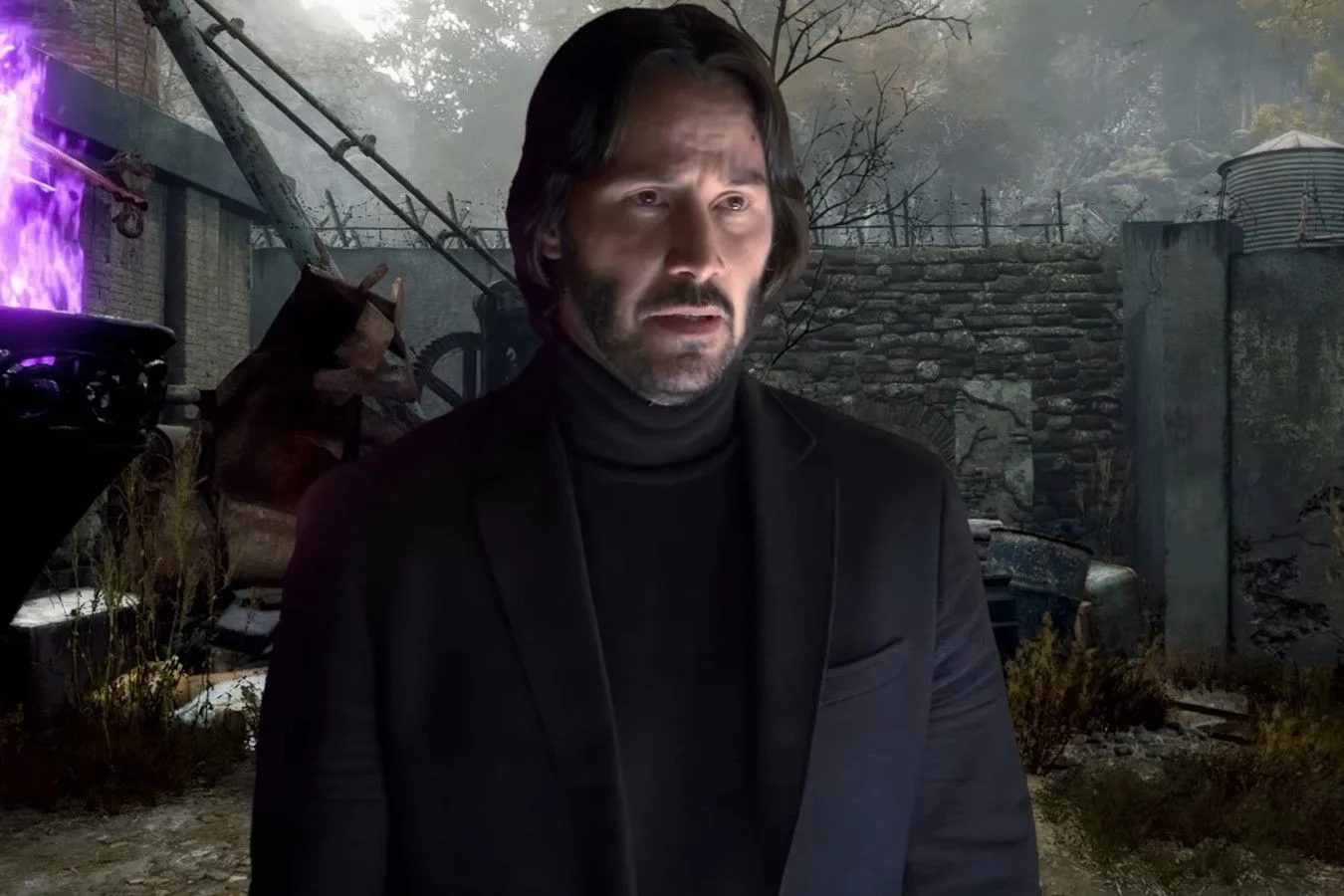 John Wick found himself in Resident Evil