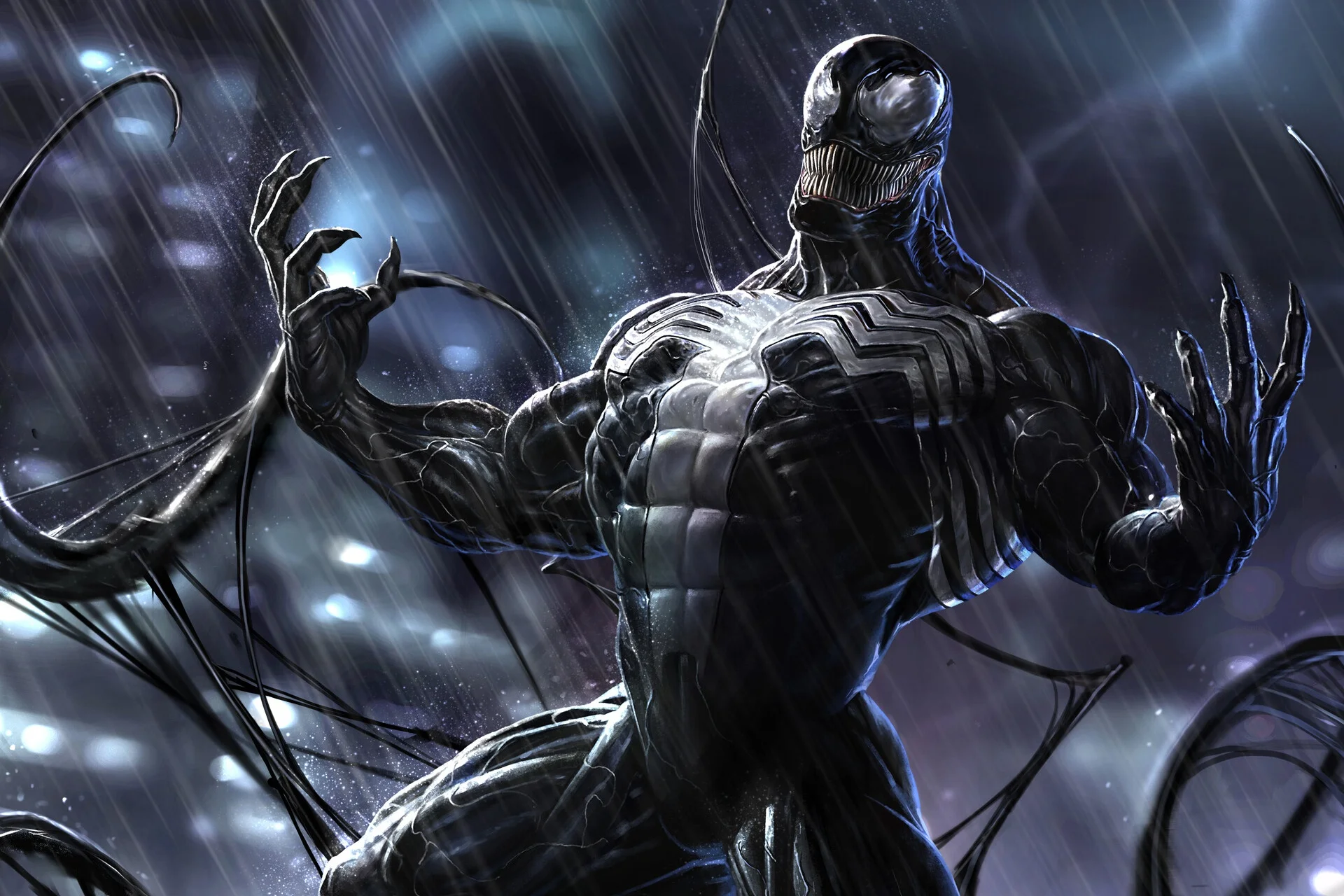 Image of Venom from Marvel's Spider-Man 2 posted online