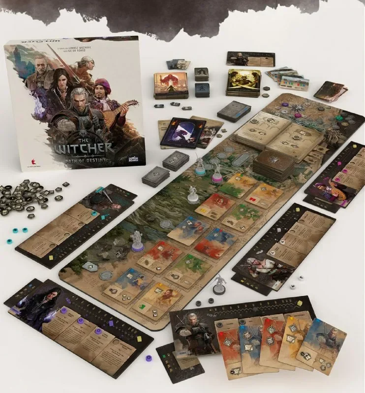 A board game based on the Witcher universe was announced