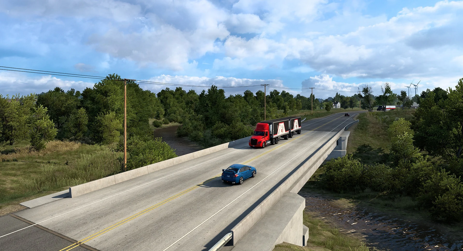 New footage of DLC Kansas for American Truck Simulator shown