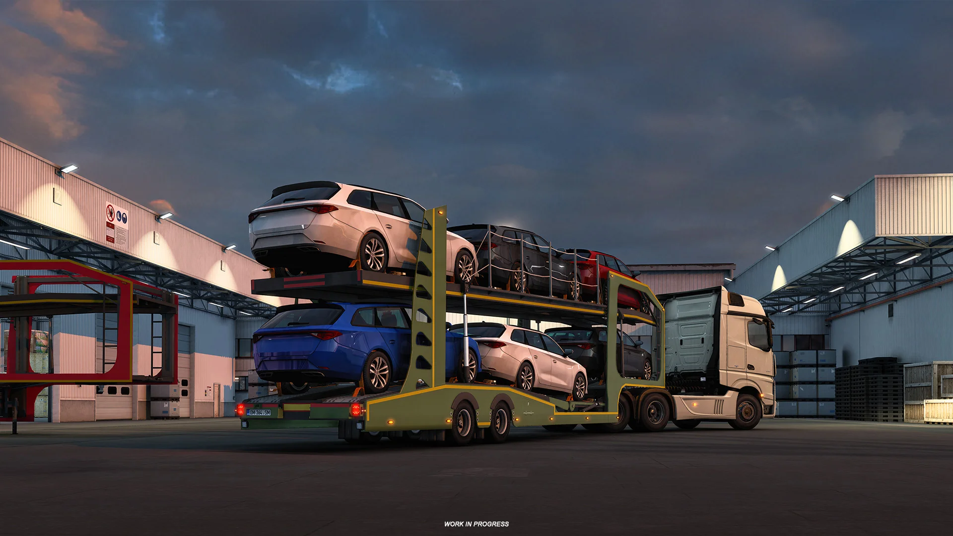 Набор скриншотов из DLC West Balkans для Euro Truck Simulator 2 демонстрирует новые грузы, доступные для транспортировки