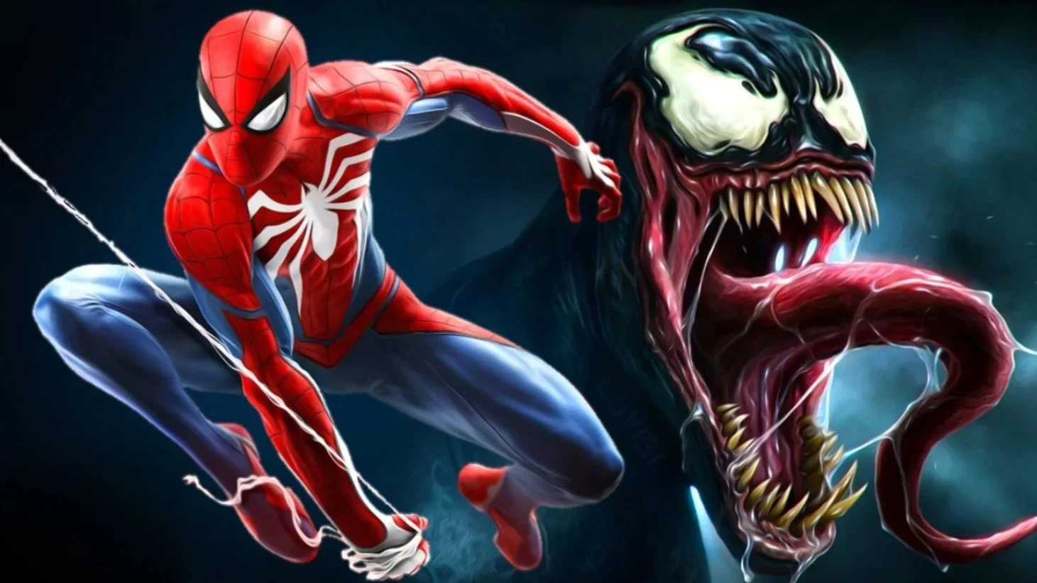 Images of Marvel's Spider-Man 2 start screens have appeared online