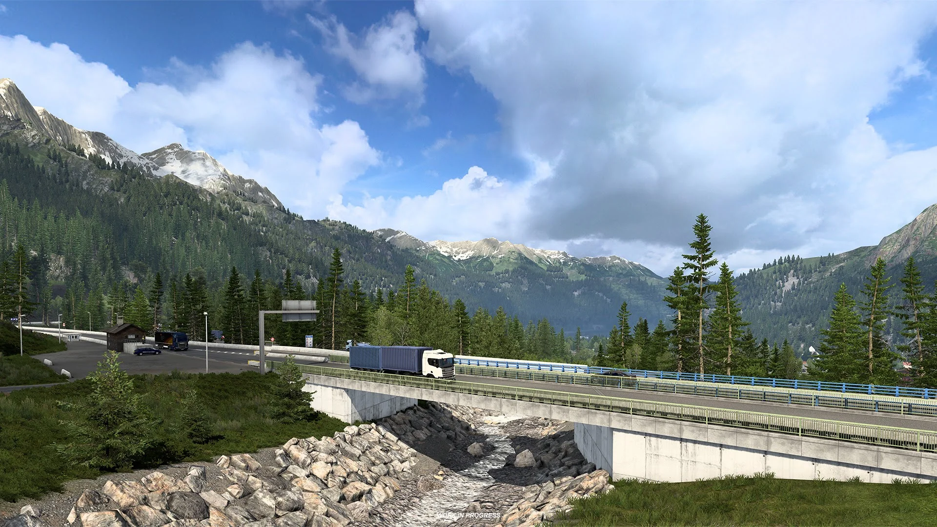 Разработчики обновят Швейцарию в Euro Truck Simulator 2