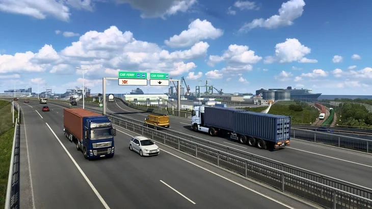 DLC West Balkans for Euro Truck Simulator 2: new routes for special vehicles