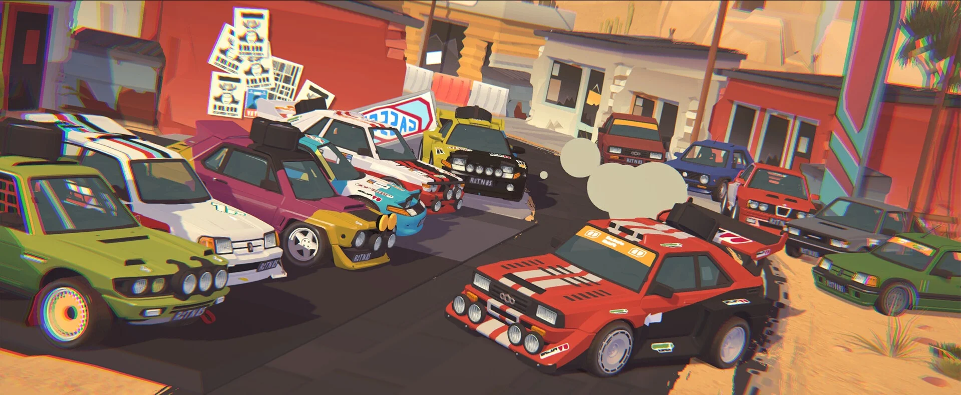 Состоялся анонс #DRIVE Rally – красочной гоночной аркады от создателей мобильной #DRIVE