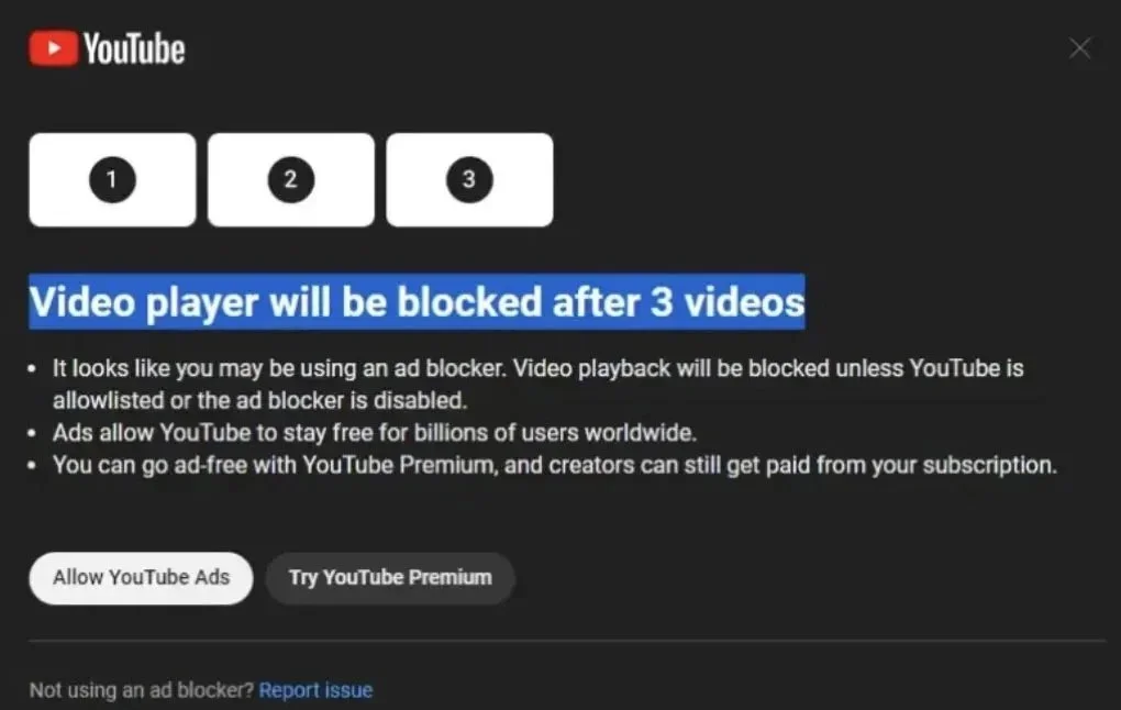 A lawsuit is being prepared against YouTube. It's all about ad blocking