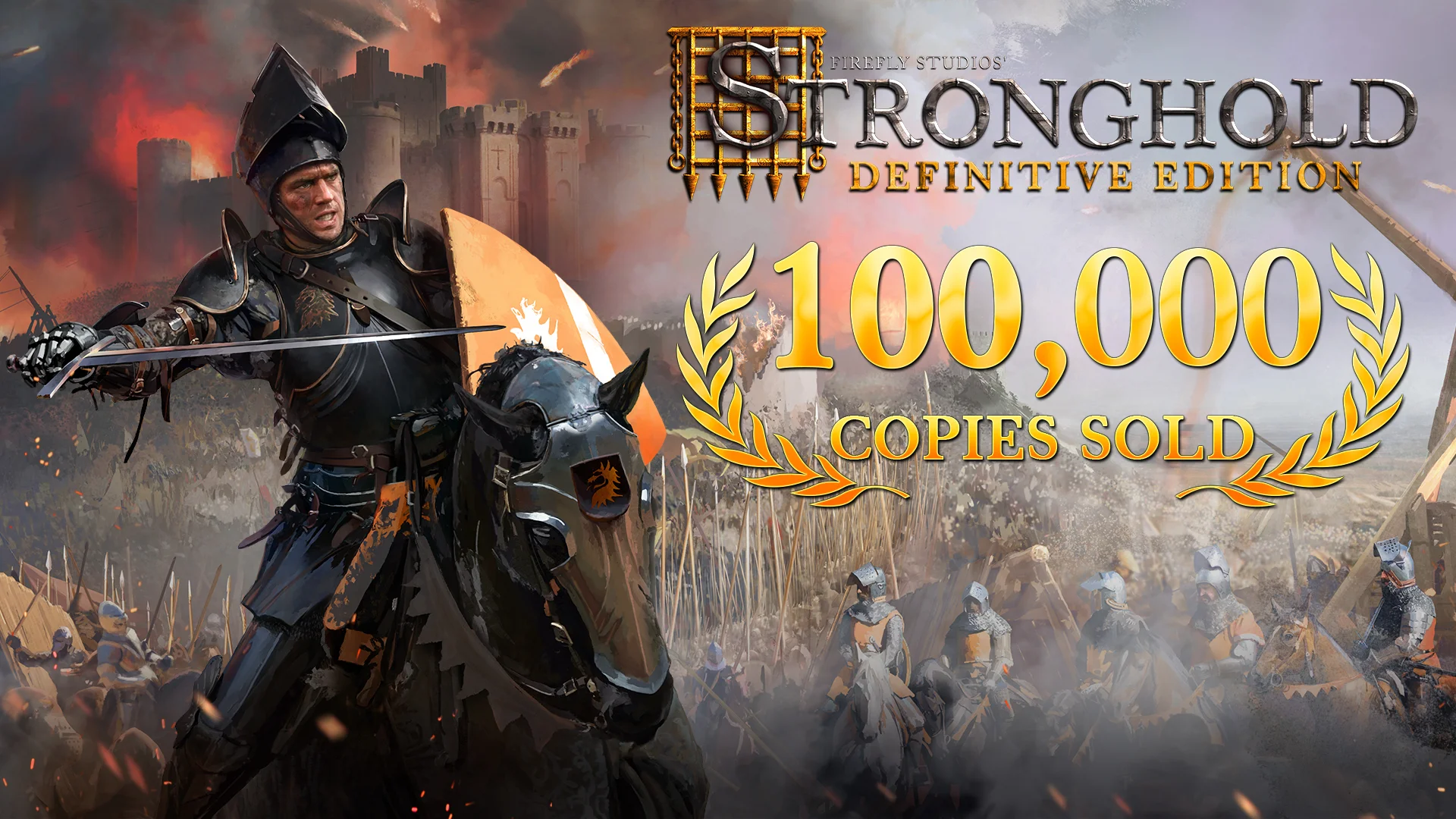 The remaster of the historical strategy Stronghold has already been purchased 100,000 times
