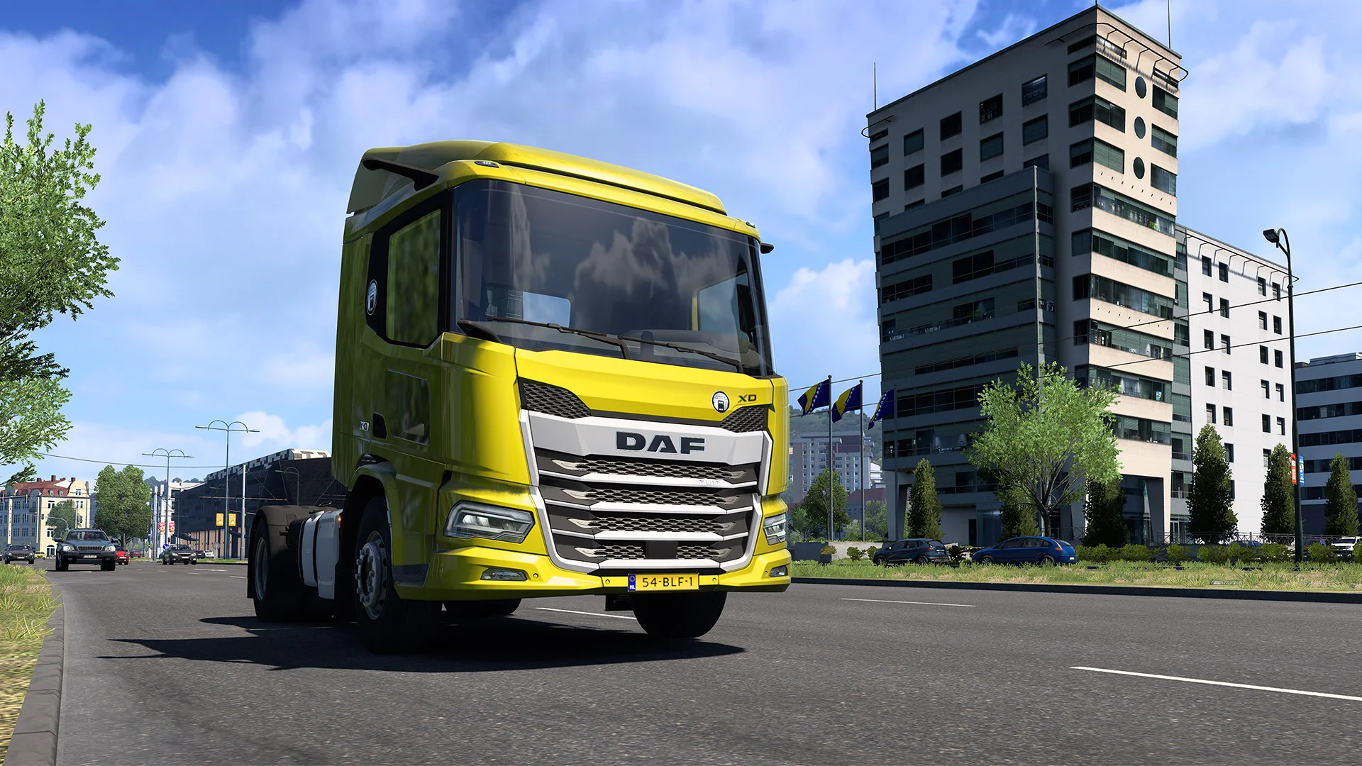 Euro Truck Simulator 2 has a new DAF truck