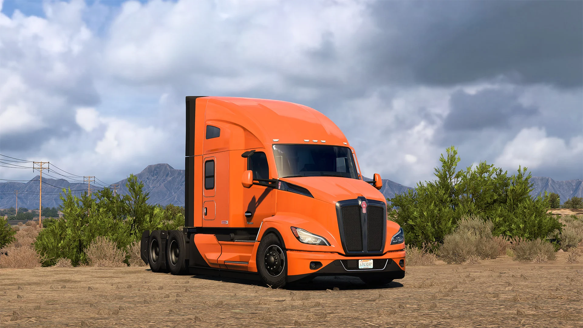 В American Truck Simulator добавлен новый грузовик Kenworth