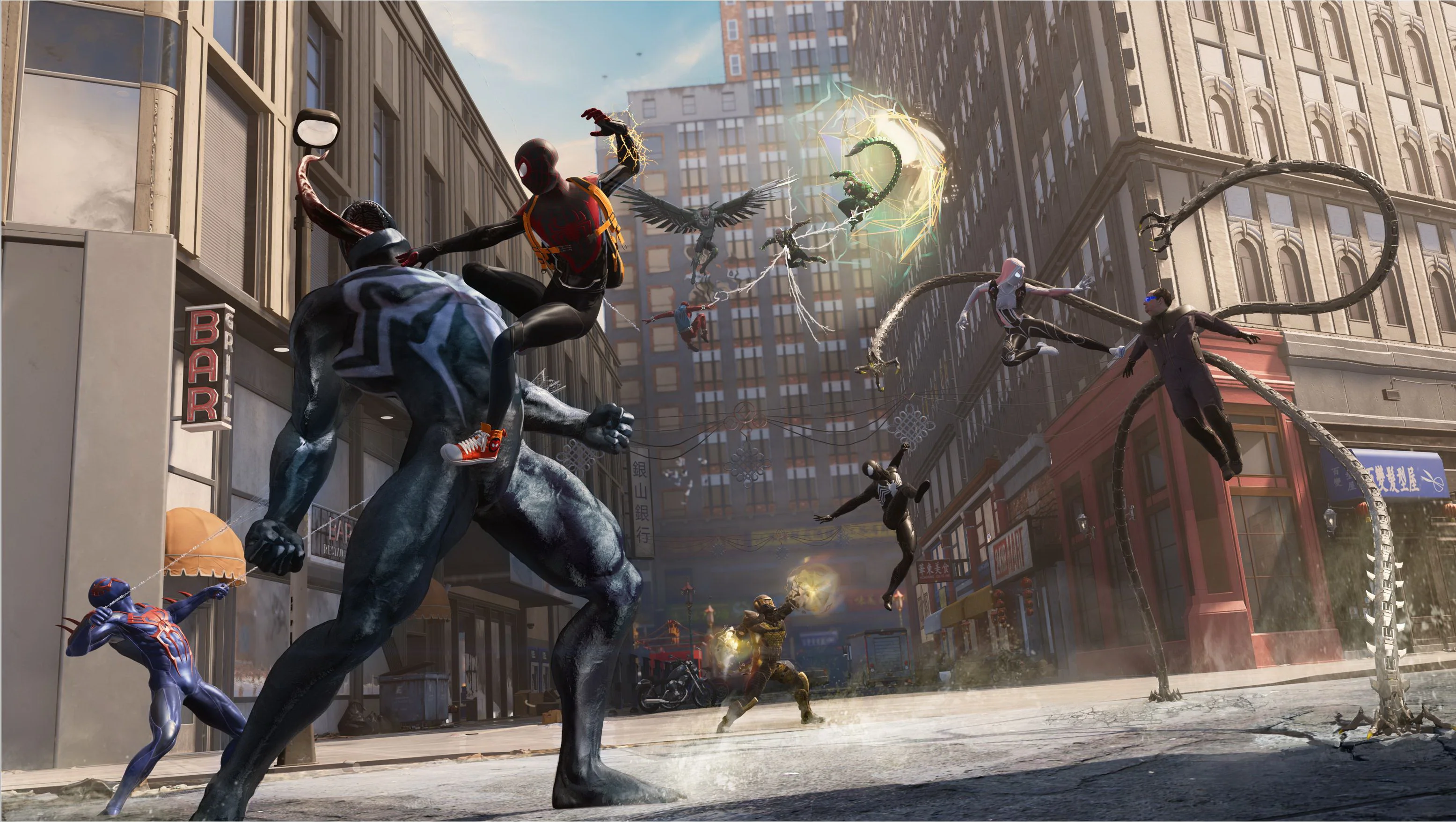 Разработчики Marvel's Spider-Man хотели сделать мультиплеер по типу GTA Online