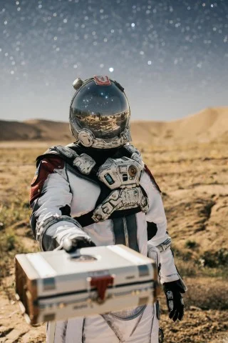 Cosplayer made a spacesuit like in Starfield