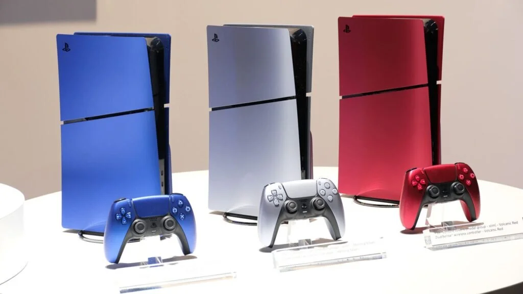 Sony показала три новых варианта расцветок PlayStation 5 Slim