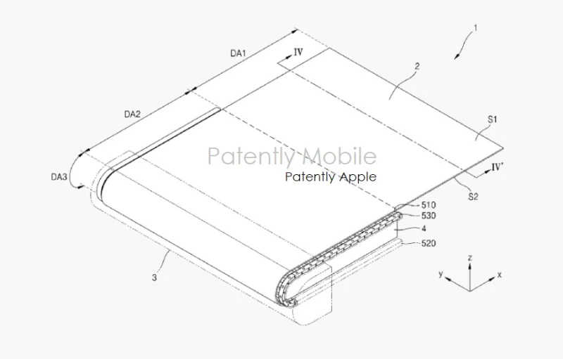 Apple оформила патент на смартфон с выдвижным экраном