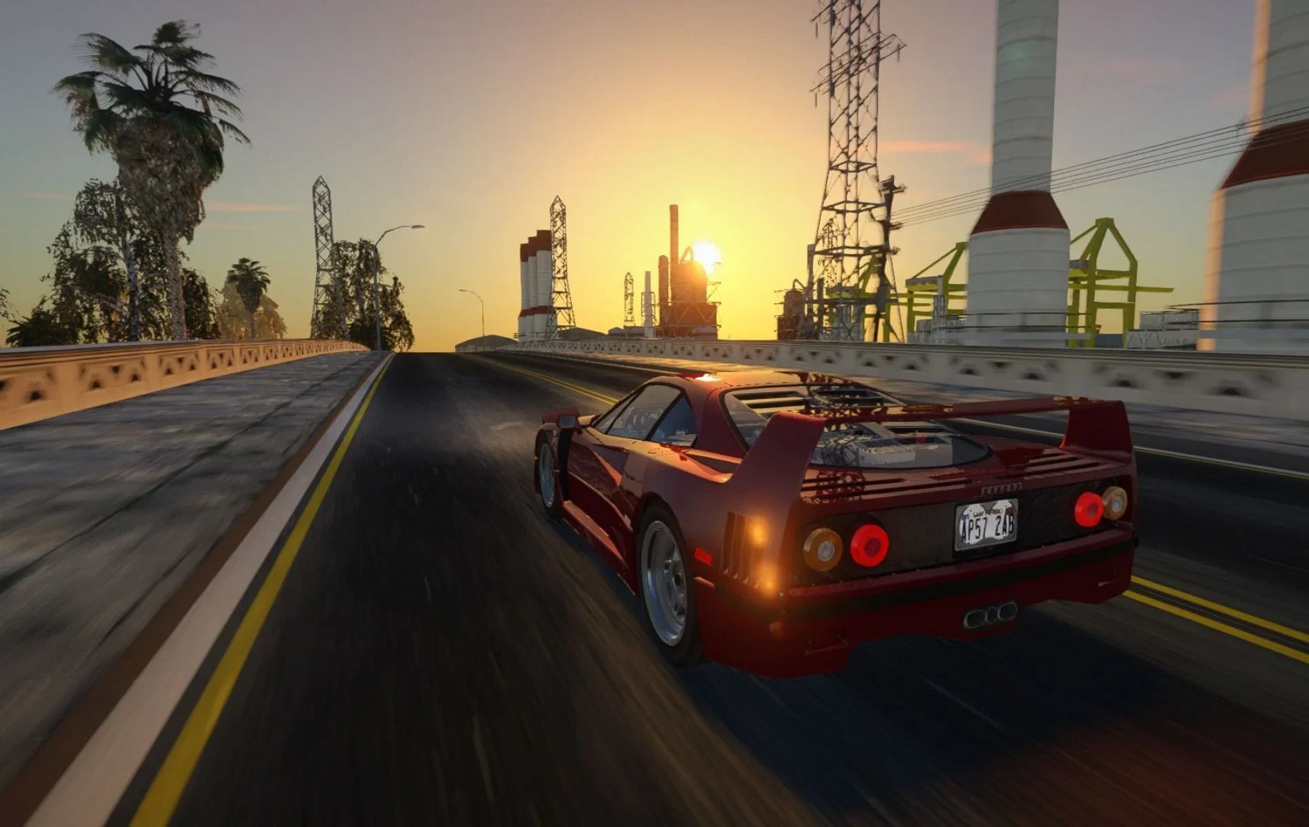 A half-hour video has been released with gameplay of the GTA San Andreas RTX Remix remaster