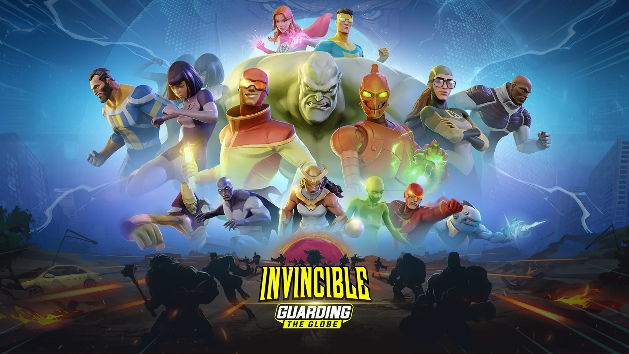 A mobile game based on the animated series and comics Invincible has been released