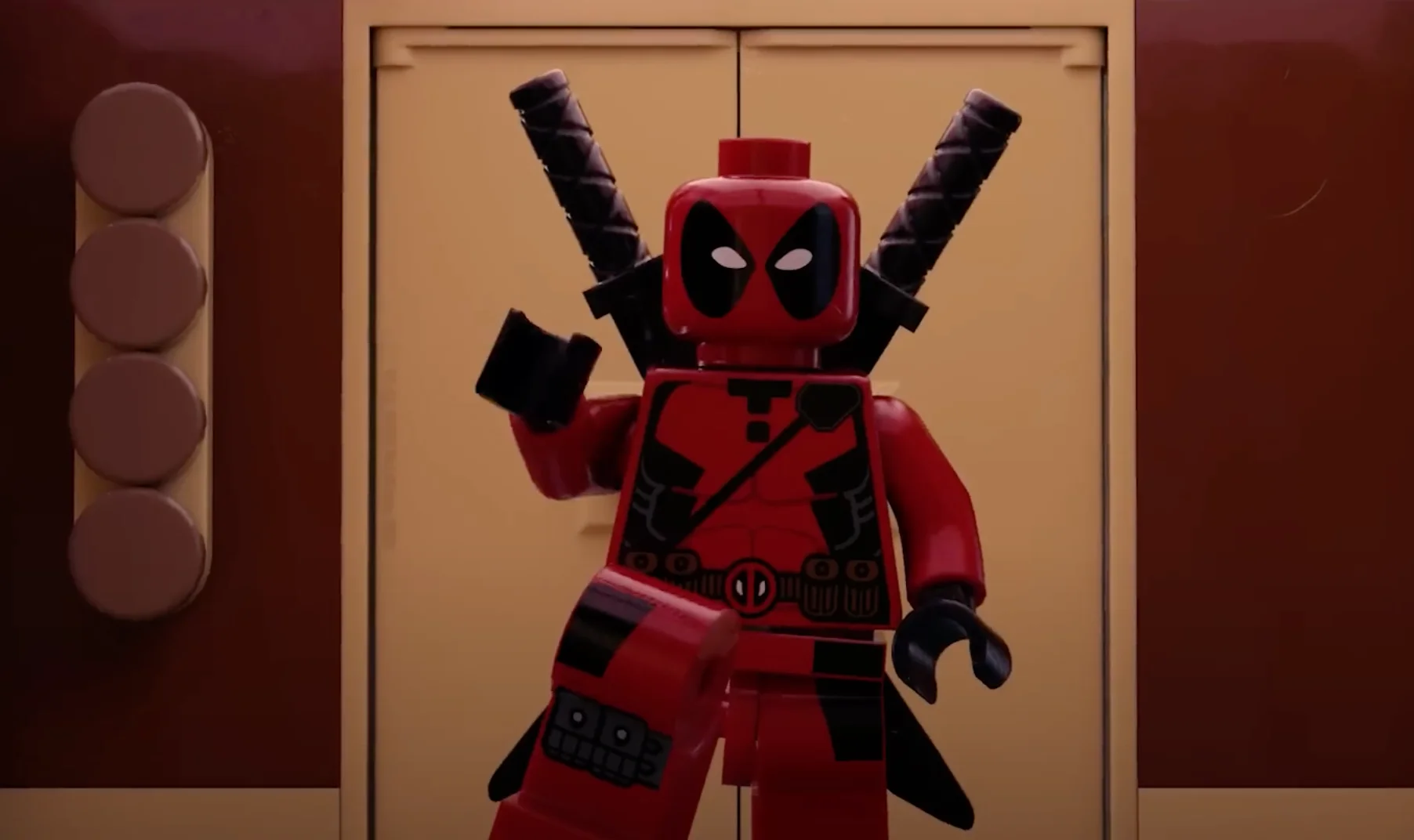 Deadpool 3 trailer recreated using LEGO