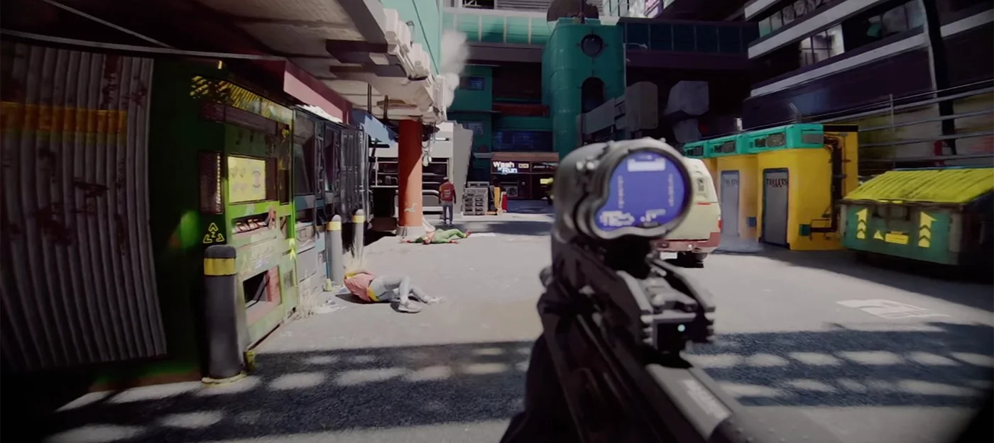Cyberpunk 2077 added a chest camera, making the game even more realistic
