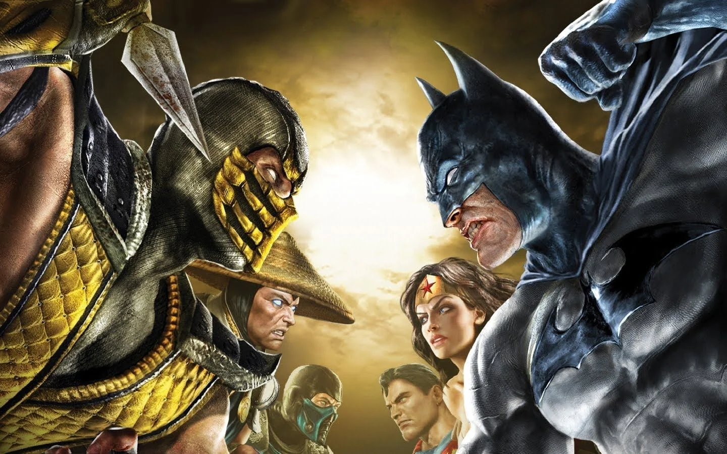 AI showed Mortal Kombat characters as superheroes and villains from DC comics