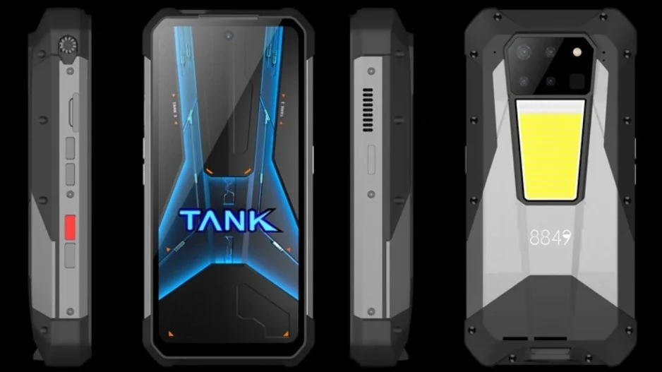 Powerful battery, protection and projector. Unihertz 8849 Tank 3 Pro smartphone announced