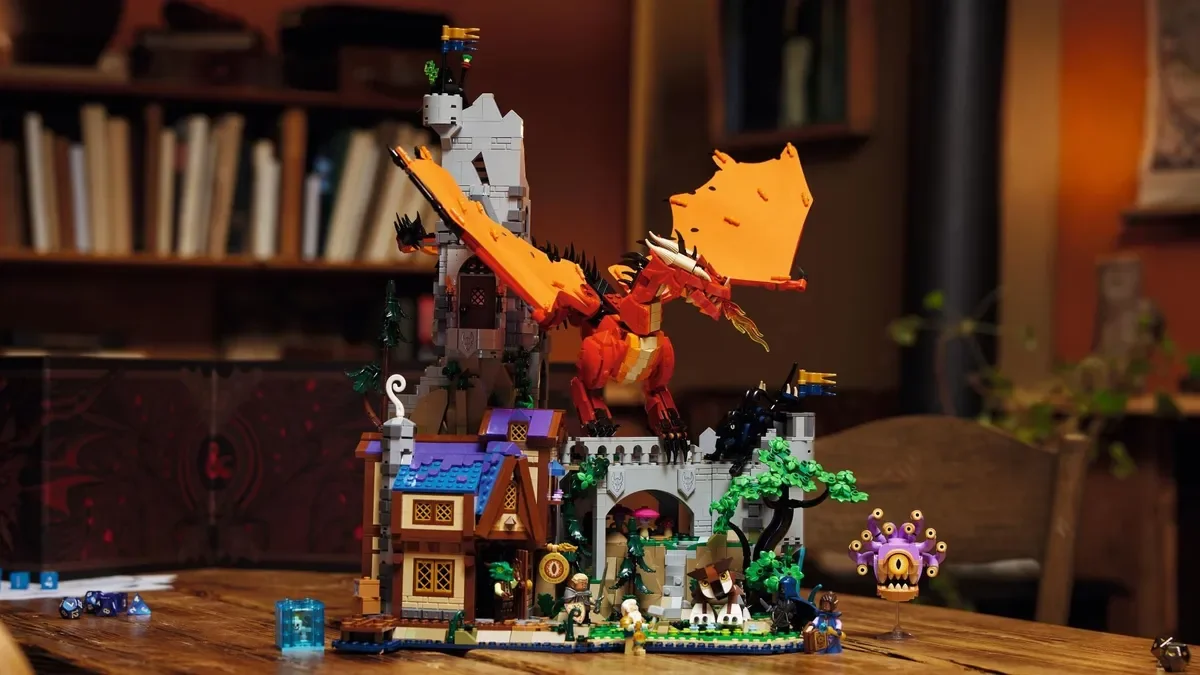 LEGO выпустит набор по мотивам настольной игры Dungeons & Dragons