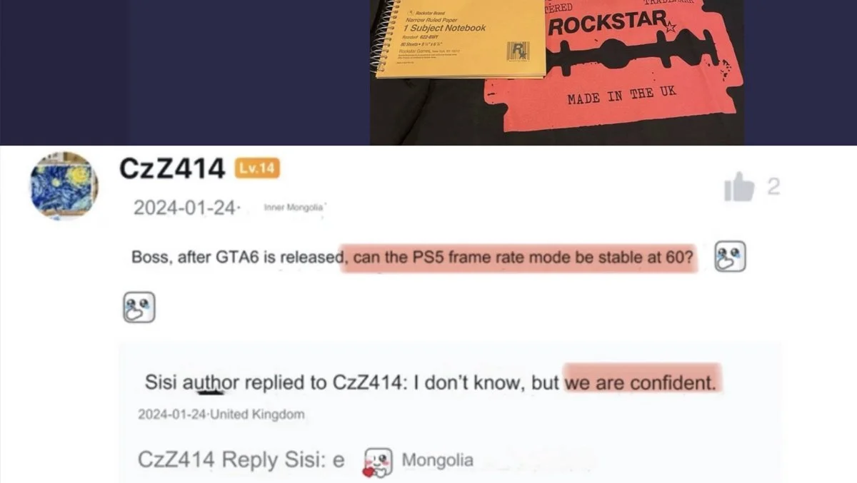 A Rockstar employee reveals whether GTA 6 will be able to run at 60 frames per second on PlayStation 5