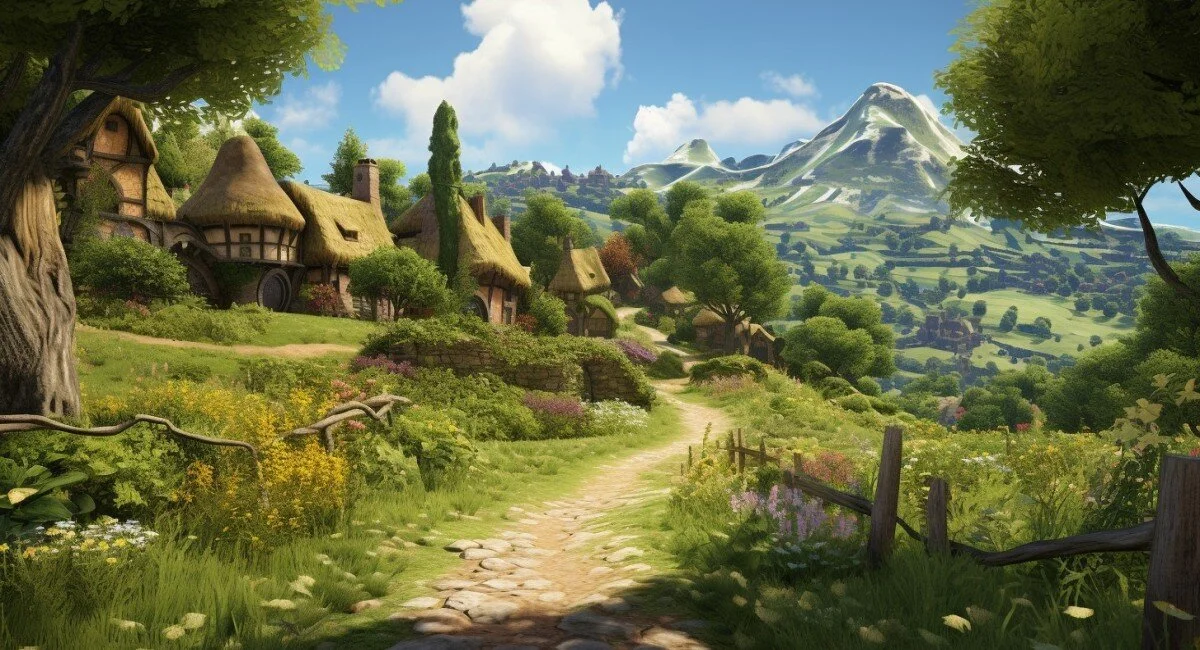 The first footage of a game based on the Lord of the Rings universe has appeared online