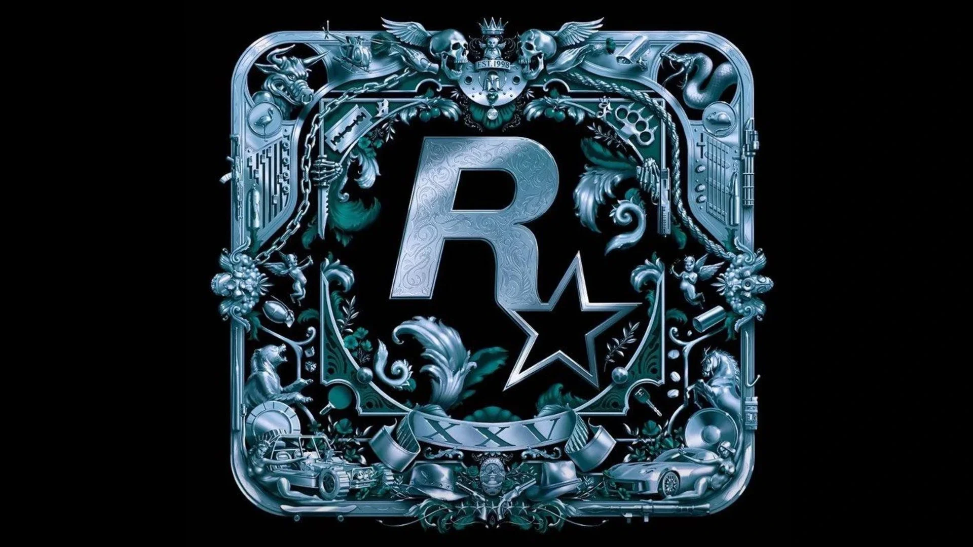 A new Rockstar Games logo with references to the studio's games has appeared online