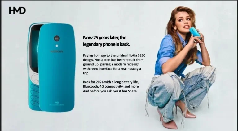 Nokia 3210 в новой обработке: финская фирма показала обновленную версию культового смартфона