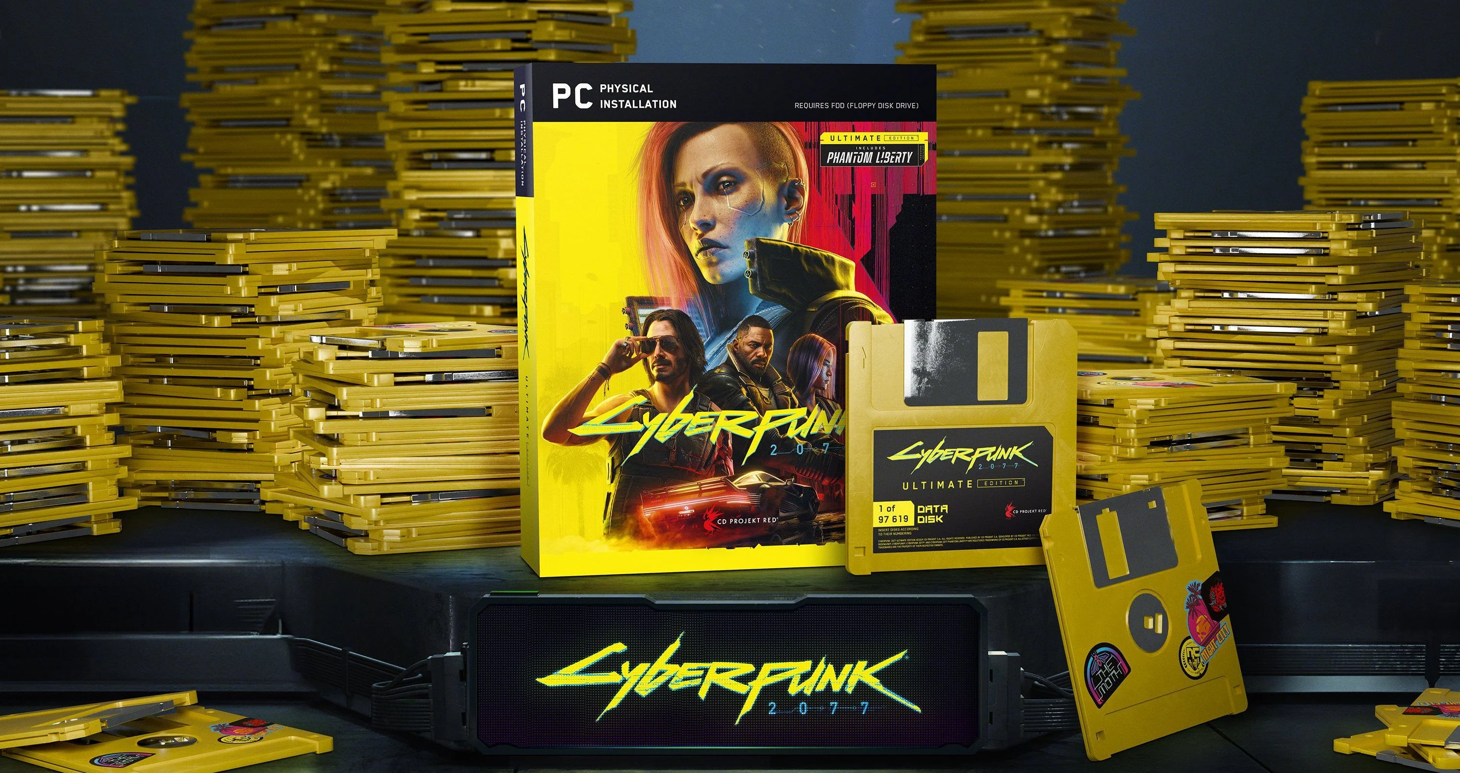 In honor of April 1, the developers have released a comic edition of Cyberpunk 2077